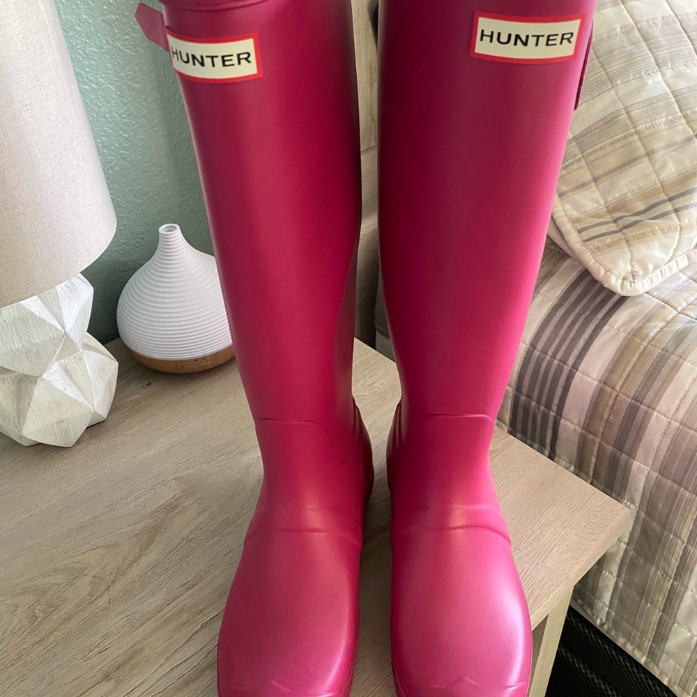 Hunter rain boots